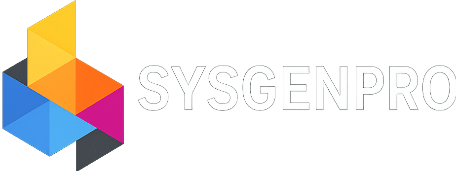 Sysgenpro ERP - AI-Powered Business Management Software Logo